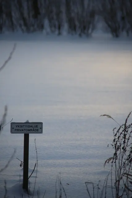 Private area